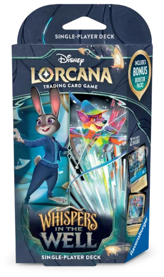 Disney Lorcana: Whispers in the Well – Starter Deck (Judy Hopps & Robin Hood)