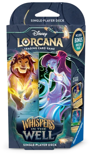 Disney Lorcana: Whispers in the Well – Starter Deck (Simba & Megara)
