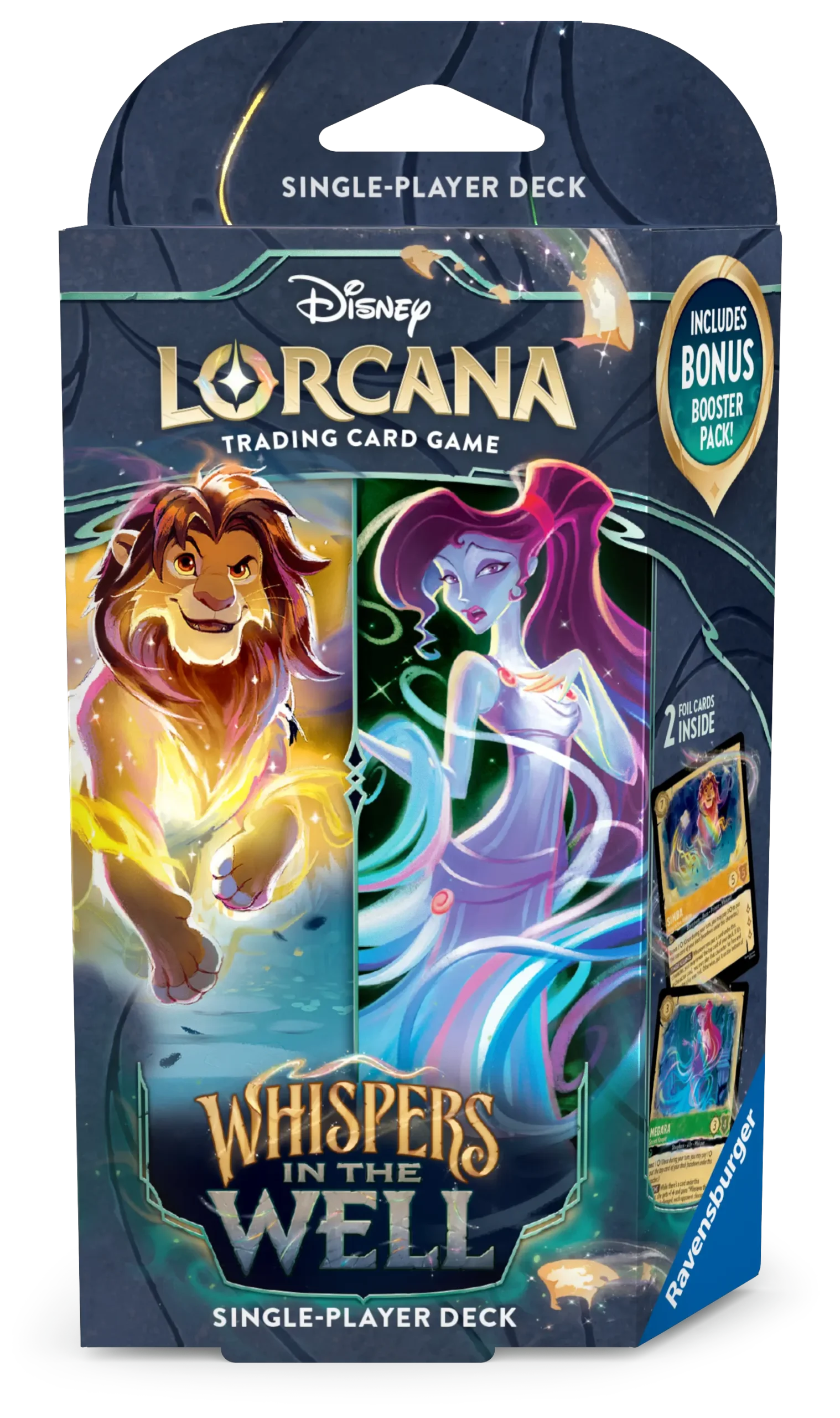 Disney Lorcana: Whispers in the Well – Starter Deck (Simba & Megara)