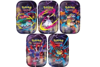 Pokémon TCG: Mega Heroes Mini Tin – Zestaw 5 puszek