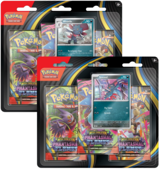 Pokémon TCG: Mega Evolution – Phantasmal Flames – 3-Pack Blister