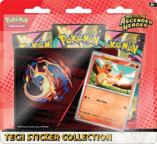 Pokémon TCG: Ascended Heroes – 3-Pack Blister (Charmander)
