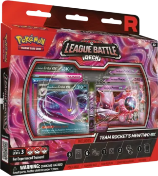 team rockets mewtwo league battle deck