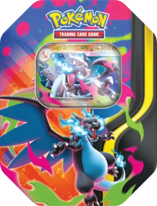 Pokémon TCG: Mega Charizard X ex Tin