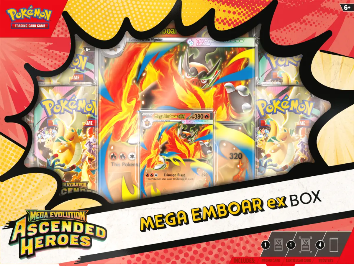 Mega Emboar ex Box